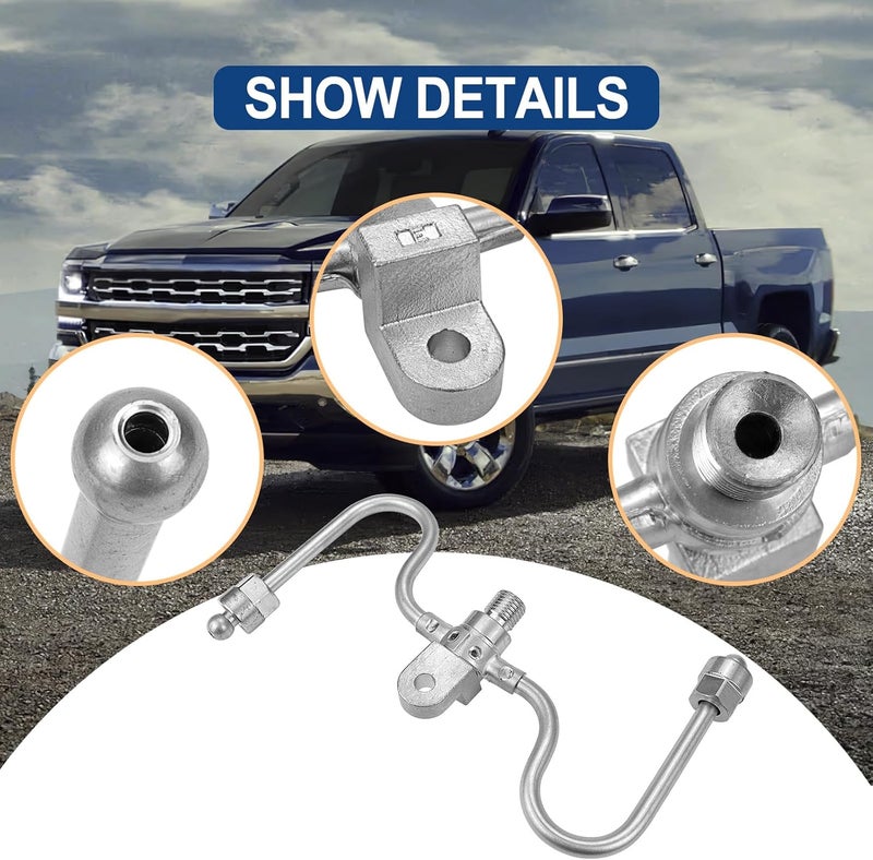 FEXON Fuel Injector Fuel Rail Crossover Tube Compatible with Some Chevrolet Camaro Silverado GMC Sierra Cadillac Escalade Vehicles 12677002 - Image 3